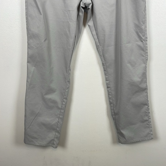 Peter Millar Mens 40x30 Gray Performance Natural Touch Five Pocket Casual Pants - Picture 2 of 10